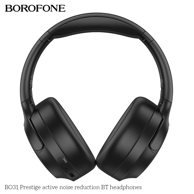 BOROFONE BO31 Prestige over-ear headphones ANC button NZ 4